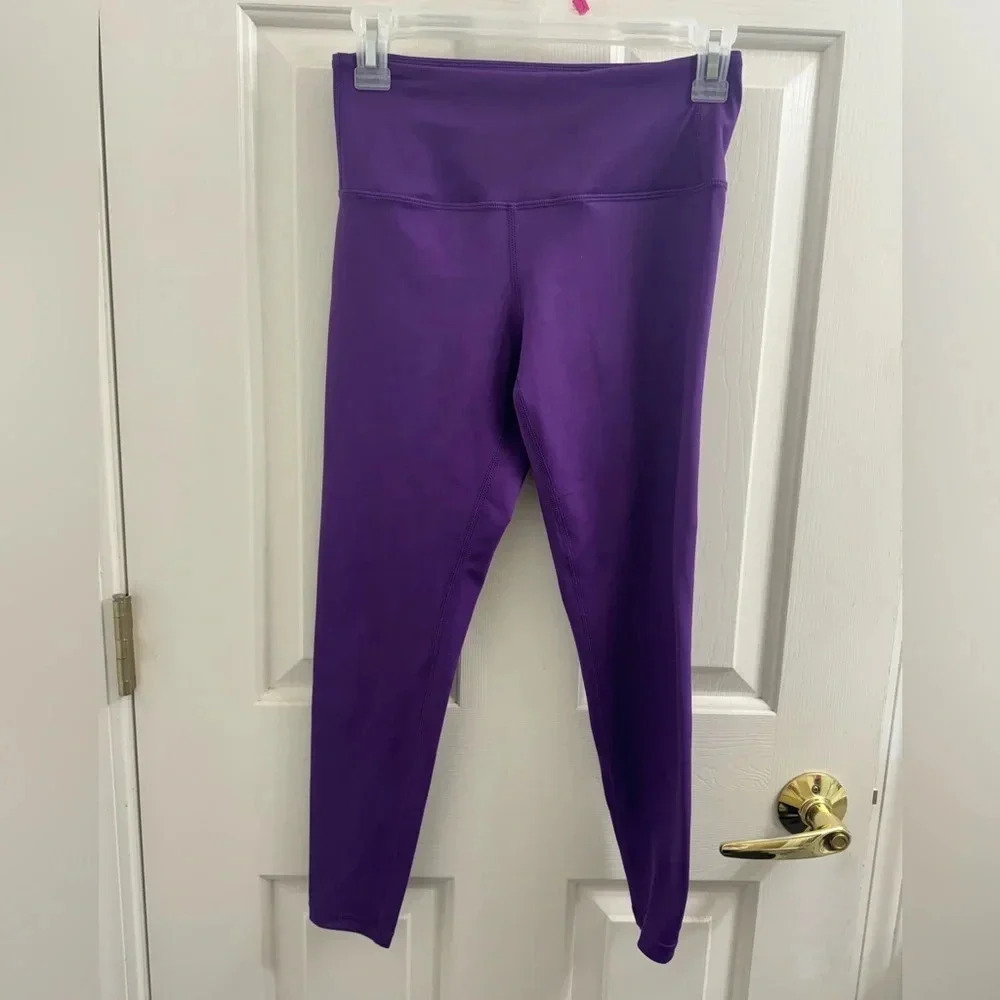 Lovely Fit Yoga Petite Purple Yoga pants